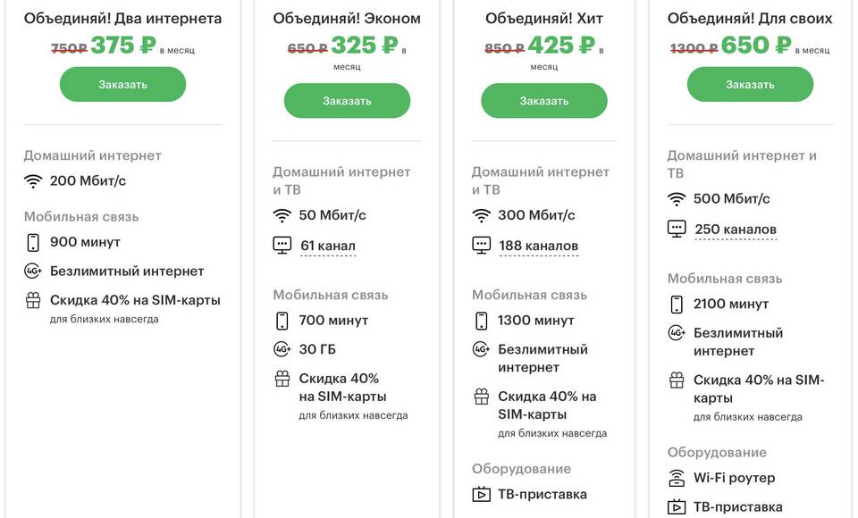 Как посмотреть тариф на МОТИВ