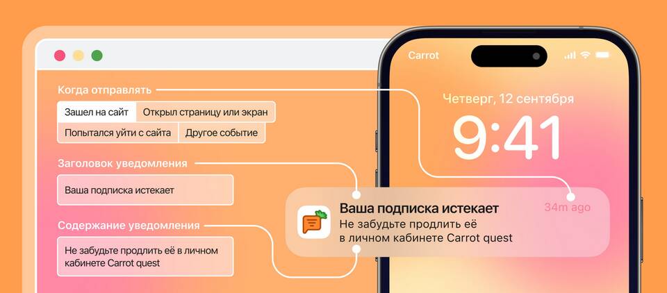 Процедура отказа от товара в мобильном приложении