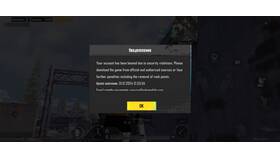 За что могут забанить в PUBG Mobile в 585 Золотой