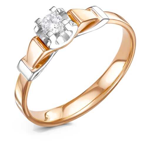 Кольцо женское Diamond Union 5-2865-103 р.17 в 585 Золотой