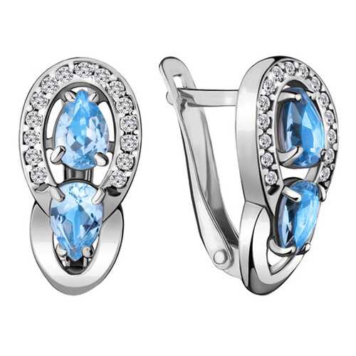 Серьги Aquamarine 4720905А.5 в 585 Золотой